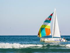 Синее море